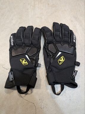 Klim Men’s M Inversion Pro Gloves Gore Windstopper Black Padded